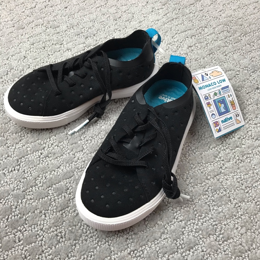 NWT native‎ Monaco low black/white